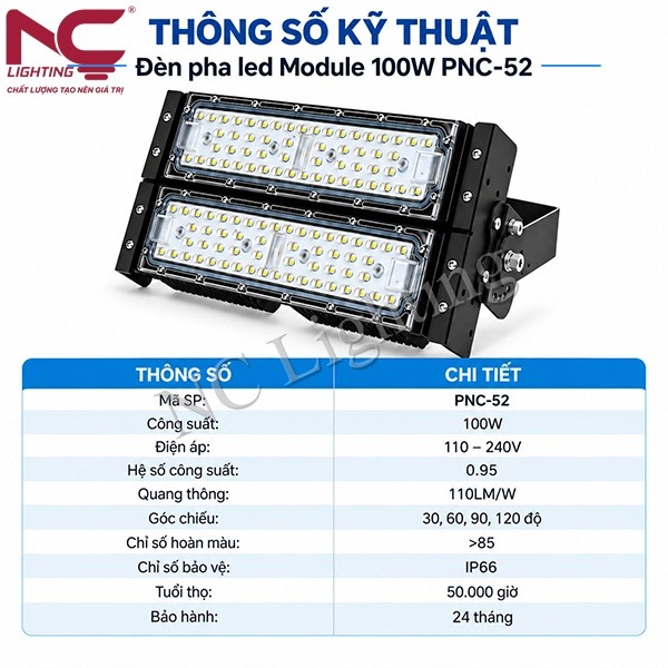 thong-so-ky-thuat-den-pha-led-pnc-52 Thông số kỹ thuật đèn pha LED PNC-52