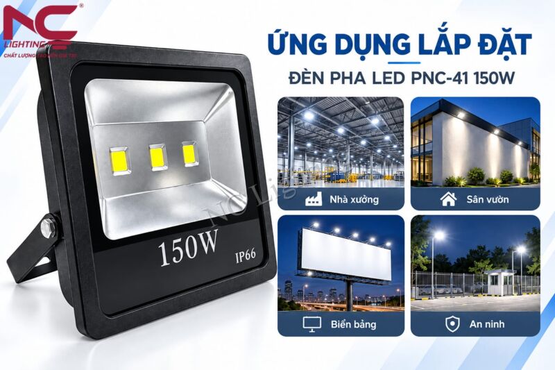Ứng dụng của đèn pha LED PNC-41