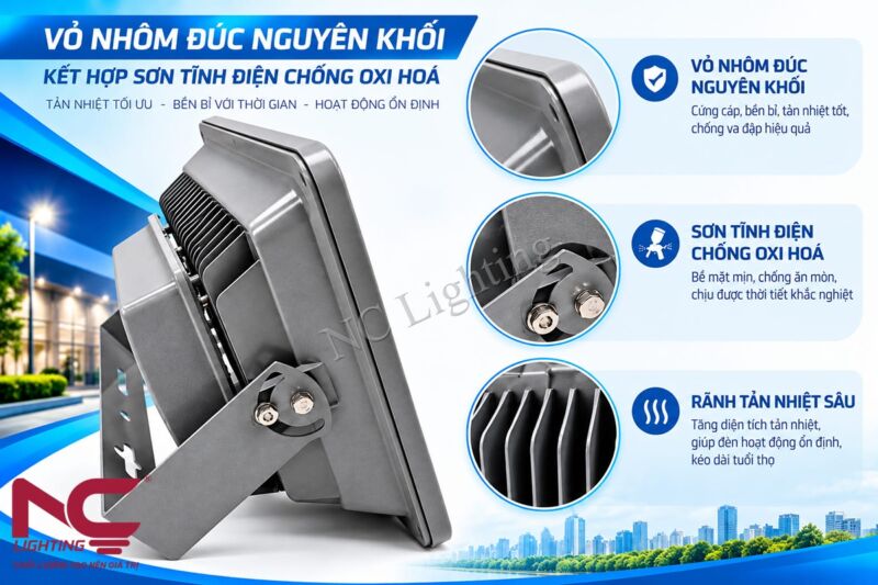 Ưu điểm nổi bật của đèn pha PNC-09