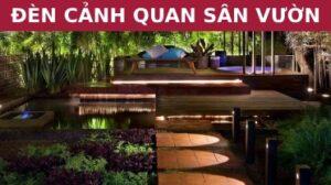 thumbnail đèn cảnh quan sân vườn