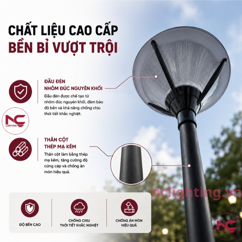 DN24 được làm từ chất liệu cao cấp