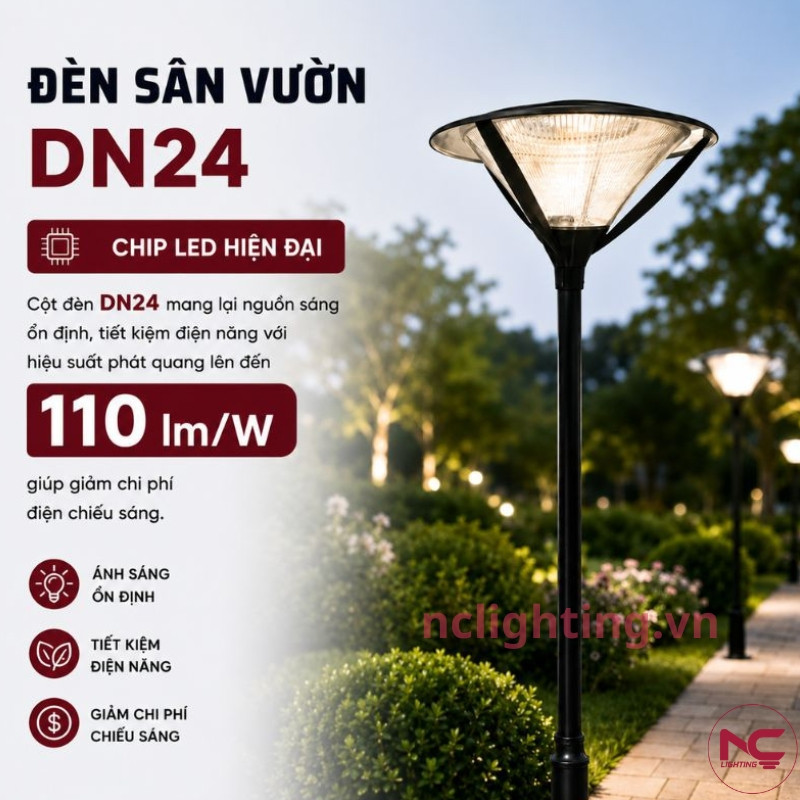 DN24 sở hữu chip led hiện đại
