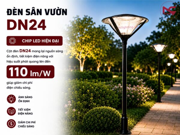 dn24 sử dụng chip led cao cấp