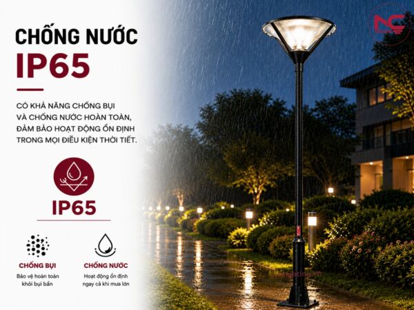 dn24 đạt chuẩn cấp độ bảo vệ ip65