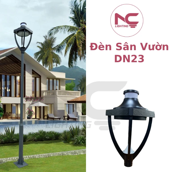 đèn sân vườn DN23