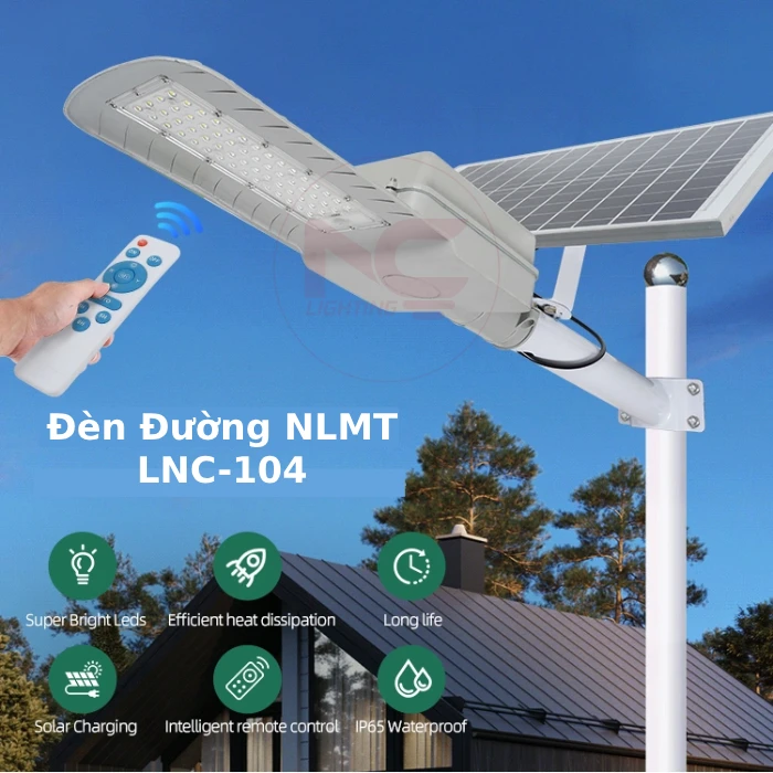 mô tả đèn đường NLMT LNC-104