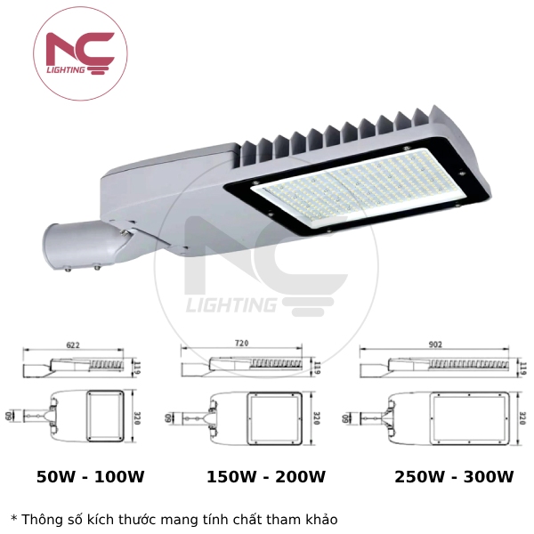 mô tả đèn đường led lnc-103