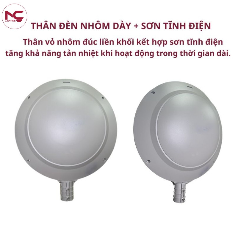 LNC-106 có phần thân nhôm dày cùng sơn tĩnh điện
