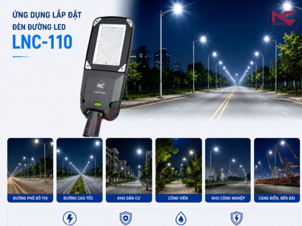lnc-110 được ứng dụng rộng rãi ngoài trời