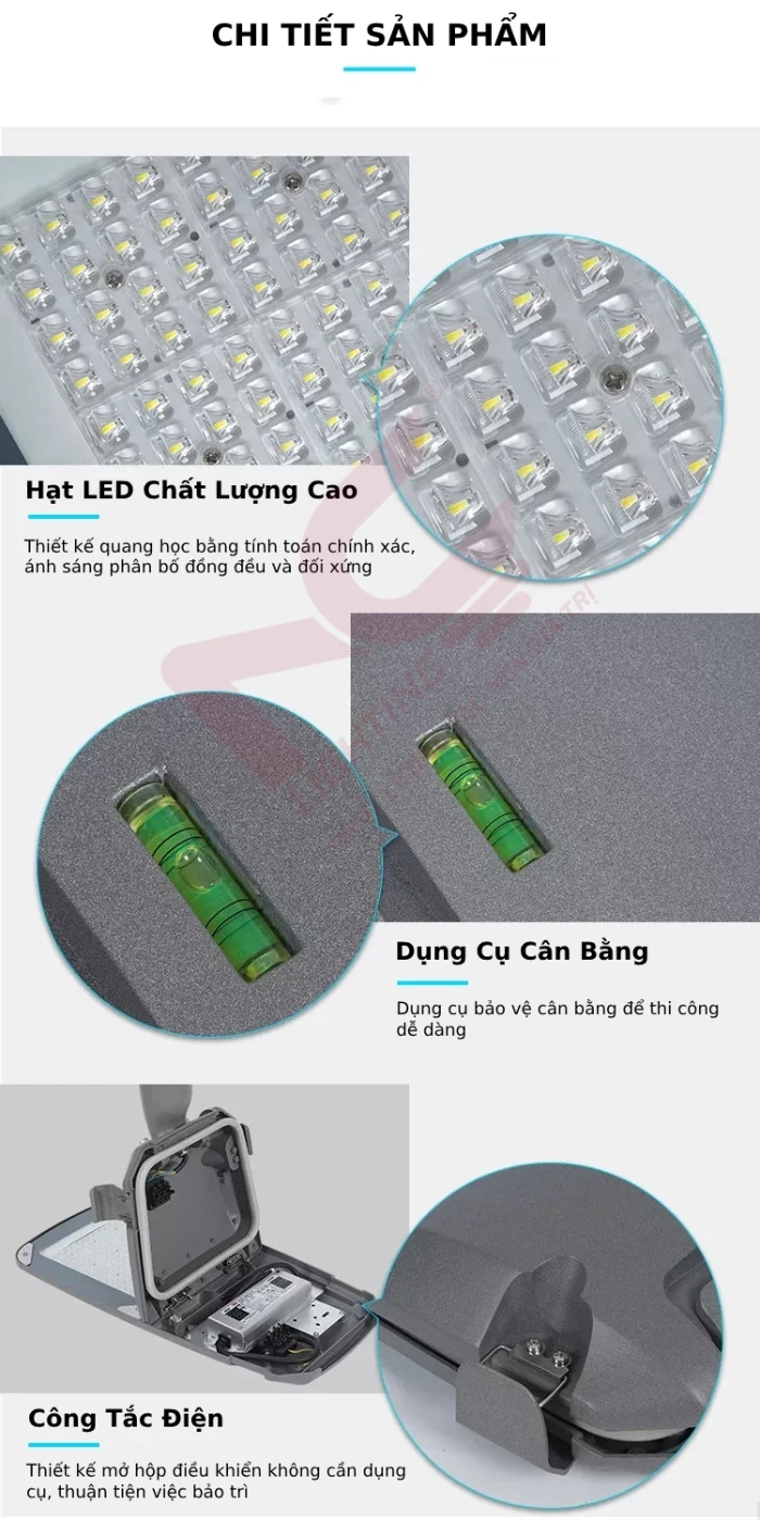 mô tả đèn đường LED LNC-110