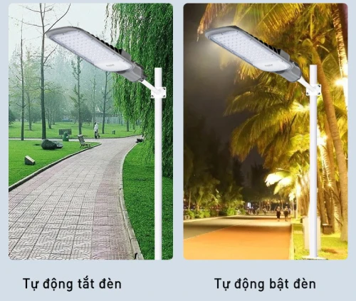 cảm biến ánh sáng trên đèn đường LED