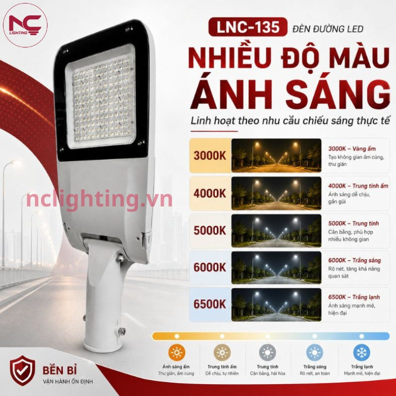 LNC-135 đa dạng dải ánh sáng