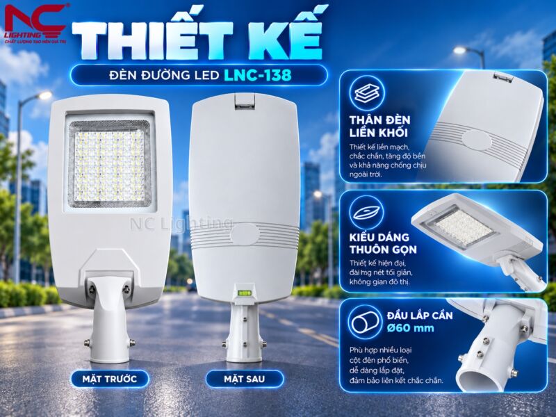Thiết kế chi tiết của LNC-138