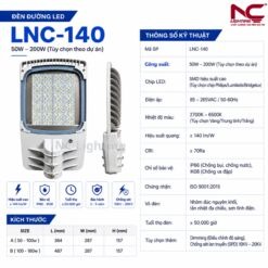 Thông số chi tiết của LNC-140