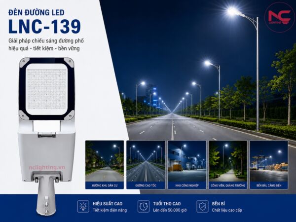 lnc-139 được ứng dụng rộng rãi ở môi trường ngoài trời