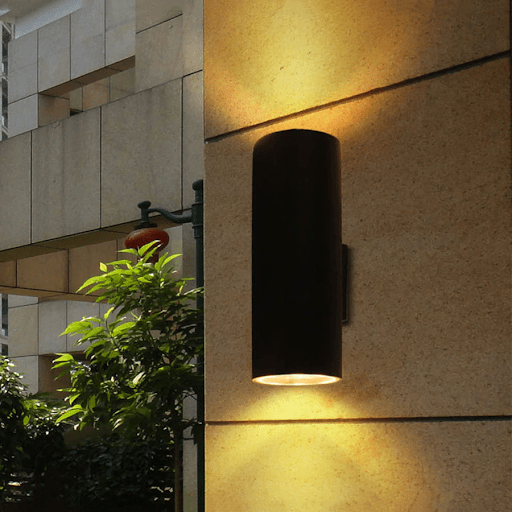 Đèn led hắt ngoài trời hắt lên và xuống gắn trên tường