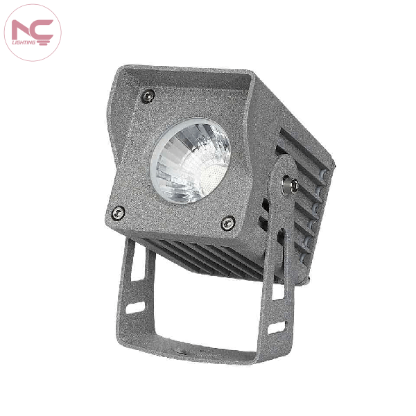 Đèn rọi cột vuông xám NCRCVX