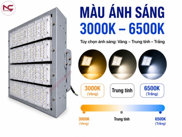 pnc-59 có dải màu ánh sáng linh hoạt