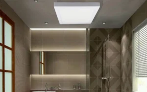 Đèn chiếu nhà vệ sinh loại hình chữ nhật