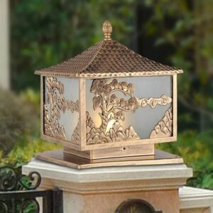 Đèn cổng biệt thự kiểu dáng cổ điển