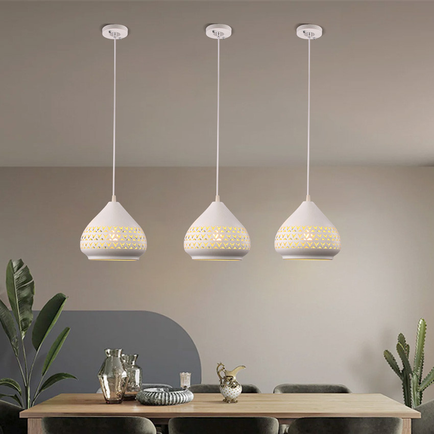 Đèn thả trang trí bàn ăn phòng bếp thiết kế hiện đại sang trọng