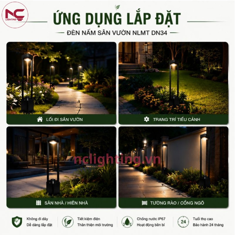 DN34 được sử dụng rộng rãi ở nhiều môi trường ngoài trời
