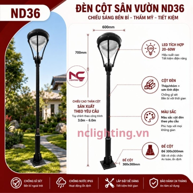 DN36 có cấu tạo chắc chắn