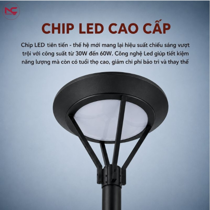 DN31 sử dụng chip led cao cấp