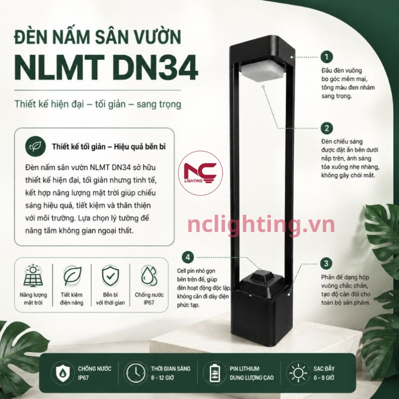 DN34 thiết kế hiện đại