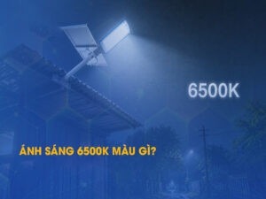Ánh sáng 6500k màu gì và phù hợp với không gian nào