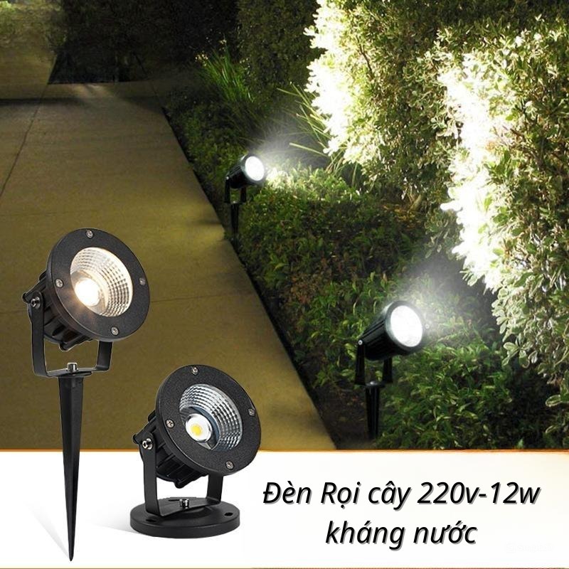 Đèn rọi ngoài trời để chiếu cây
