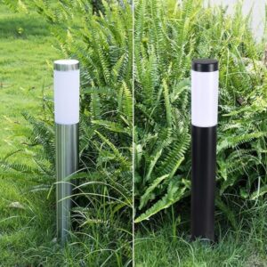 Đèn trụ sân vườn được lắp ở nhiều vị trí