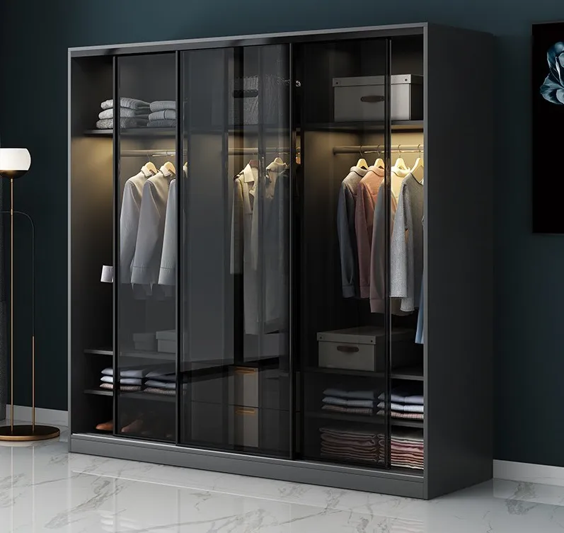 Đèn tủ quần áo cánh kính lắp đặt bên trong tủ