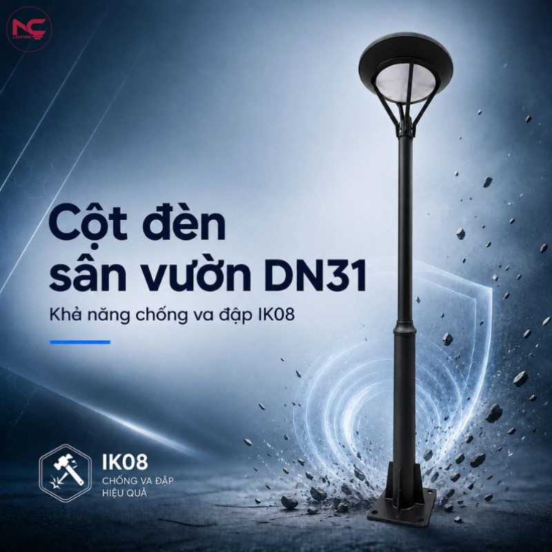 DN31 thiết kế chống va đập IK88