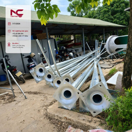 NC Lighting tiếp tục đồng hành cung cấp cột và đèn cho mọi dự án