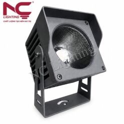 Đèn chiếu cột chóa sâu vuông xám NCRCVX