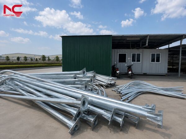 cột đã được bàn giao cho dự án hưng yên