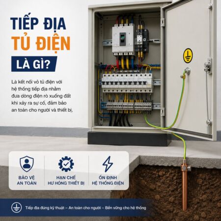 khái niệm về tiếp địa tủ điện