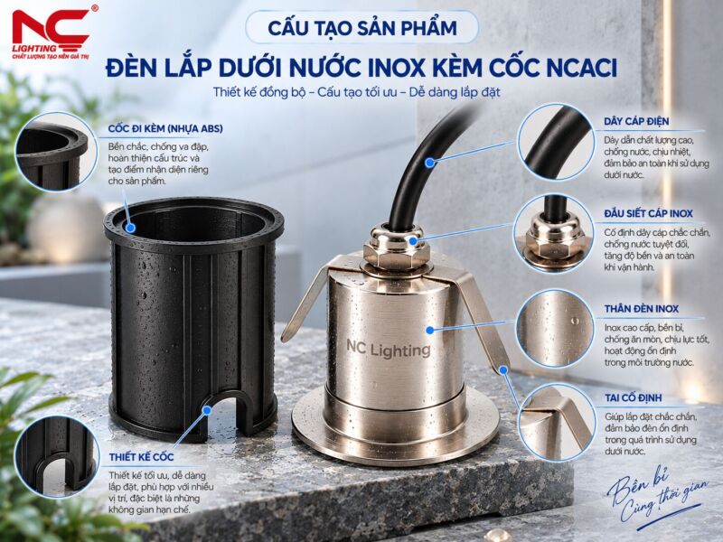 Cấu tạo chi tiết NCACI