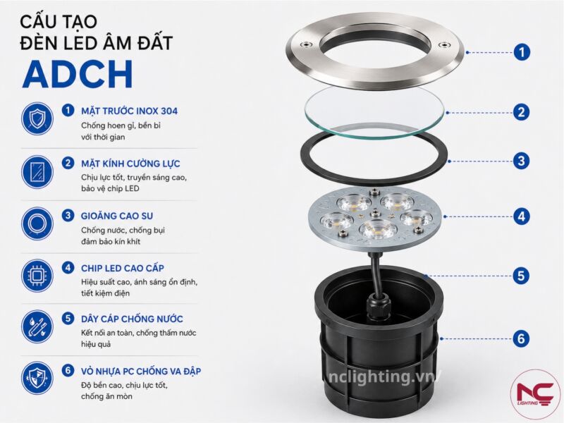 Cấu tạo chi tiết của ADCH