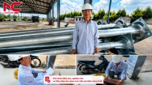 nghiệm thu tại dự án Transeco
