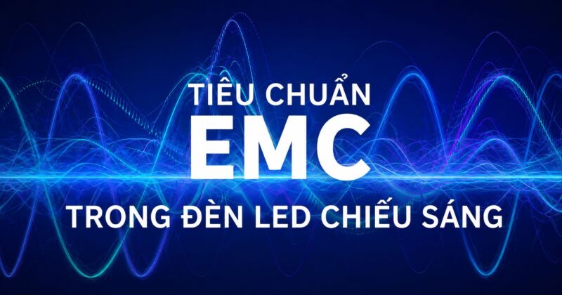 tiêu chuẩn emc trong đèn led