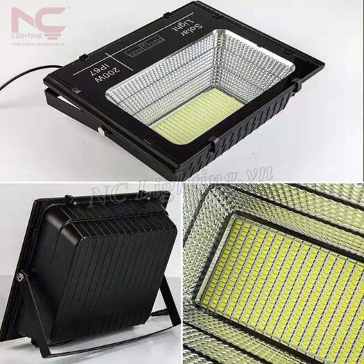 Cấu tạo đèn pha năng lượng mặt trời