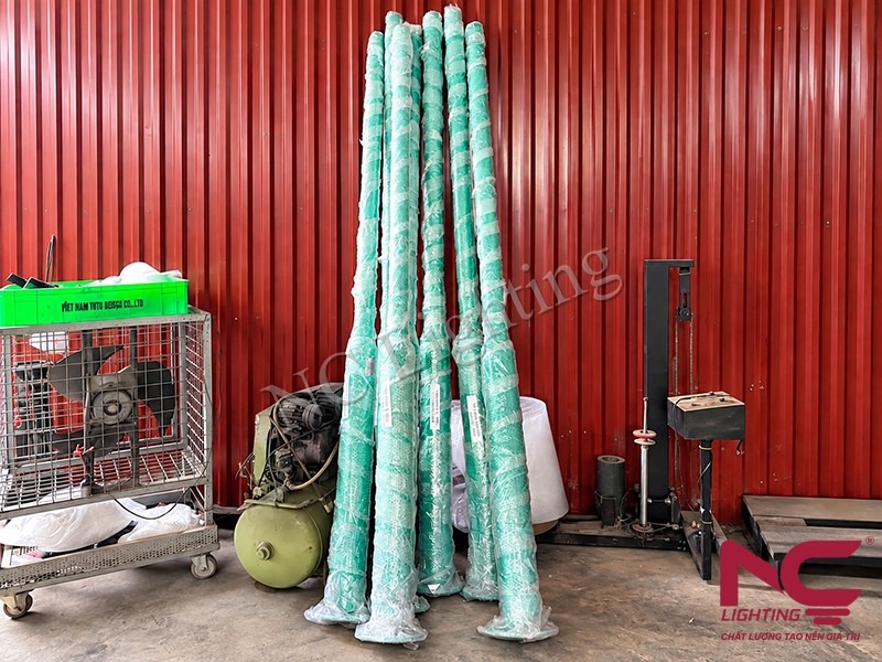 Cột đèn cung cấp cho dự án Nam An Khánh