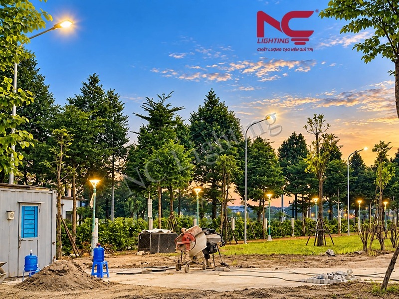 NC Lighting cung cấp hệ thống chiếu sáng cho KĐT Nam An Khánh