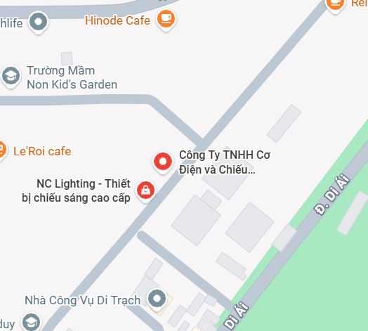 Bản đồ Công ty TNHH Cơ Điện và Chiếu Sáng Đô Thị Việt Nam