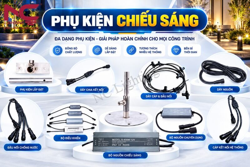 Phụ kiện chiếu sáng là gì?