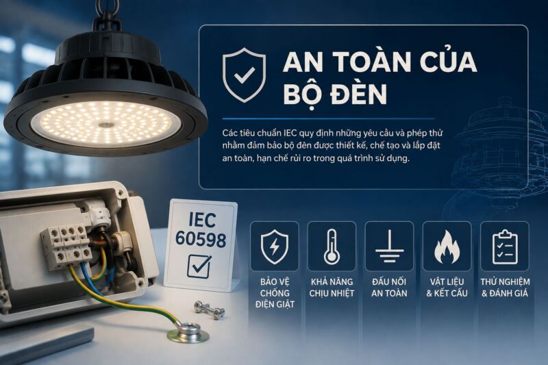 tiêu chuẩn iec về an toàn và độ bền