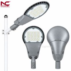 LNC-146 lắp cần đèn và mặt trước, mặt sau