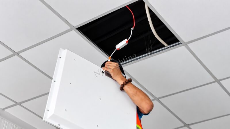 Chuẩn bị trước khi lắp đặt đèn LED Panel âm trần
